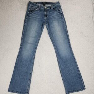 White House Black Market Blanc Jeans Womens 6R Bootcut Medium Wash Denim Stretch